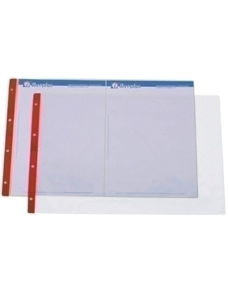 FUNDA IBERP.PVC 100µ A3 APD.4 TL.RF P/50